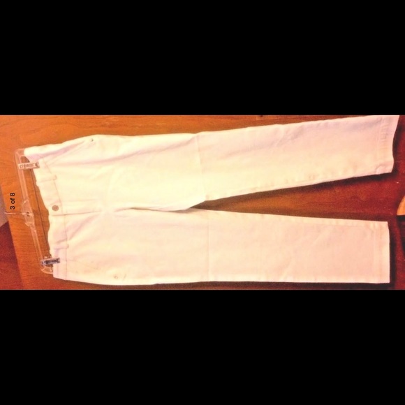 New Ralph Lauren White Pants Sz 4 Tags $145 Cost Cruise Summer - Picture 9 of 16